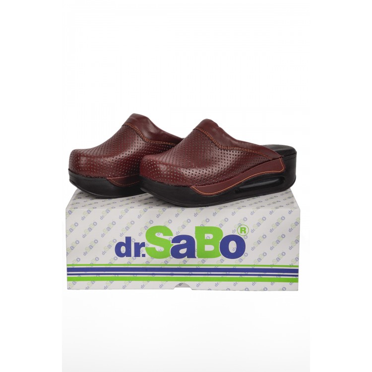 Bordo Airmax Bayan Sabo Terlik Orijinal Hakiki Deri