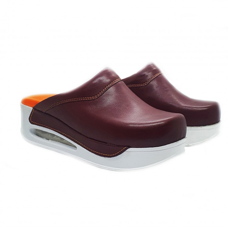 Sabo Terlik Bayan Bordo Ortopedik Havalı Airmax            