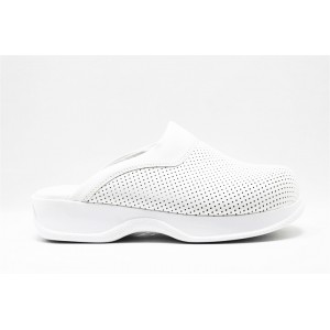 Beyaz Ortopedik Hakiki Sabo Terlik Drsabo