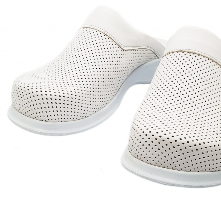 Beyaz Erkek Sabo Terlik