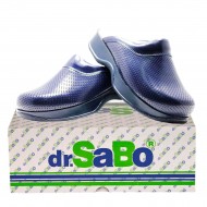 Lacivert Ortopedik Hakiki Sabo Terlik Drsabo