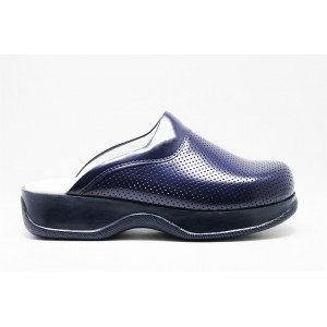 Lacivert Ortopedik Hakiki Sabo Terlik Drsabo