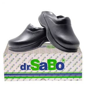 Siyah Ortopedik Hakiki Sabo Terlik Drsabo