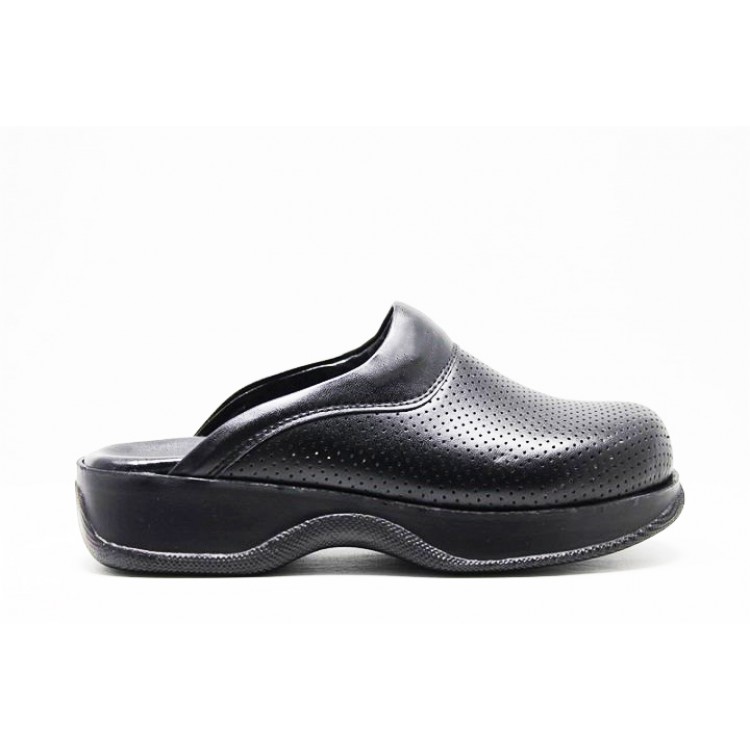 Siyah Ortopedik Hakiki Sabo Terlik Drsabo