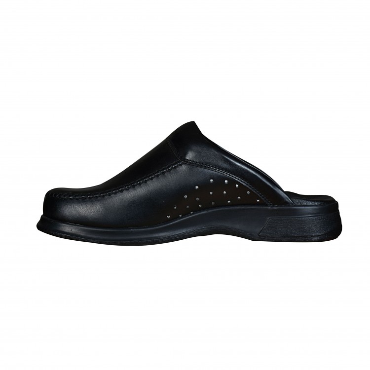 Siyah Saraçlı Erkek Sabo Terlik