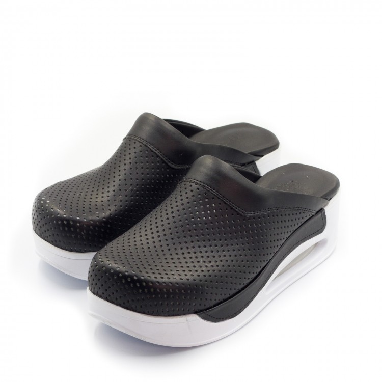 Siyah Airmax Bayan Sabo Terlik Orijinal Hakiki Deri